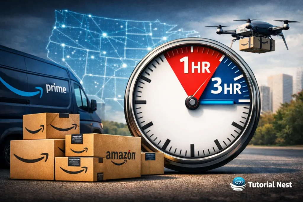 Amazon Expands Fast Delivery with 1 to 3 Hours Options in the US