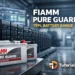 FIAMM Pure Guard TPPL battery range showing industrial energy storage system with advanced backup power and TPPL technology