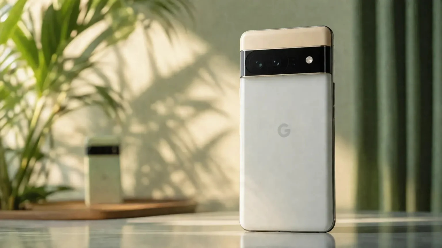 android 17 beta 4 pixel 6 smartphone clean design modern background