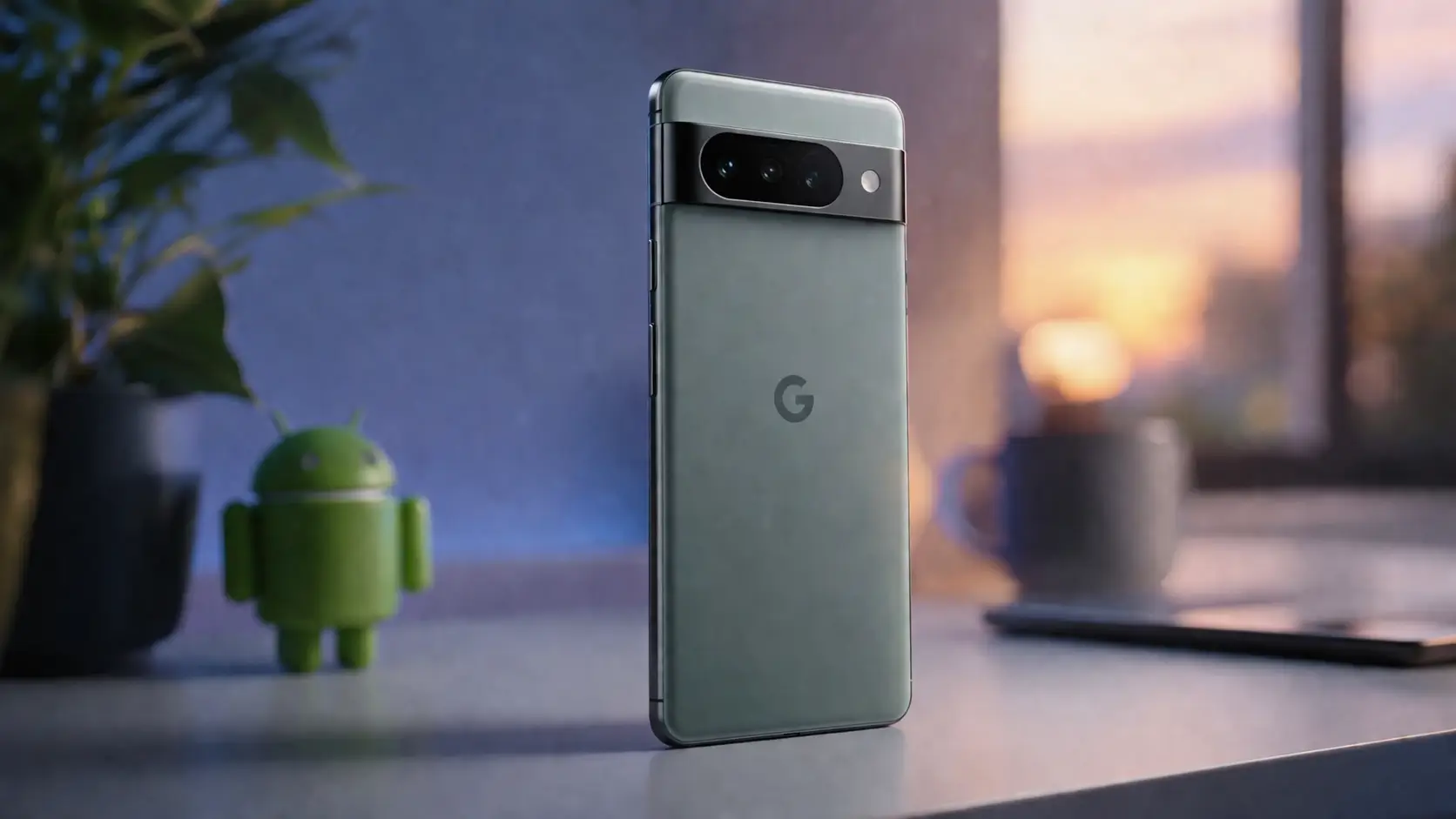 android 17 beta 4 pixel 6 smartphone tech setup modern lighting