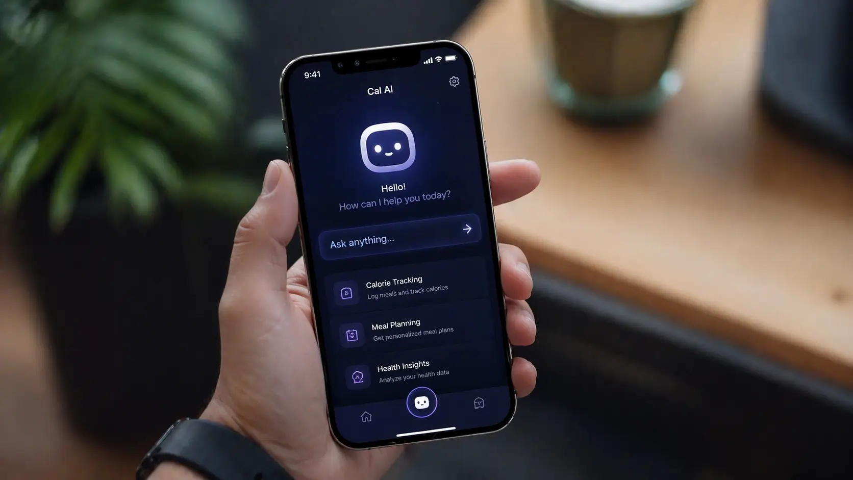 Apple removes Cal AI app shown on iPhone screen with AI assistant interface and calorie tracking features