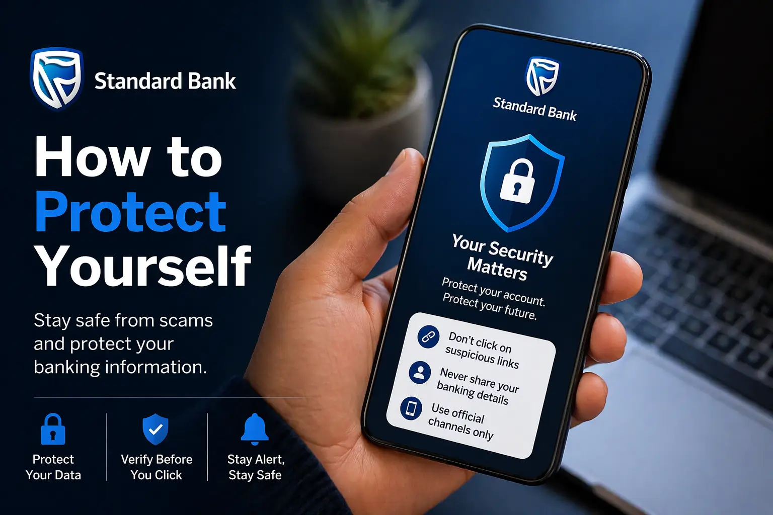 How to protect yourself from Standard Bank SMS scams and phishing attacks