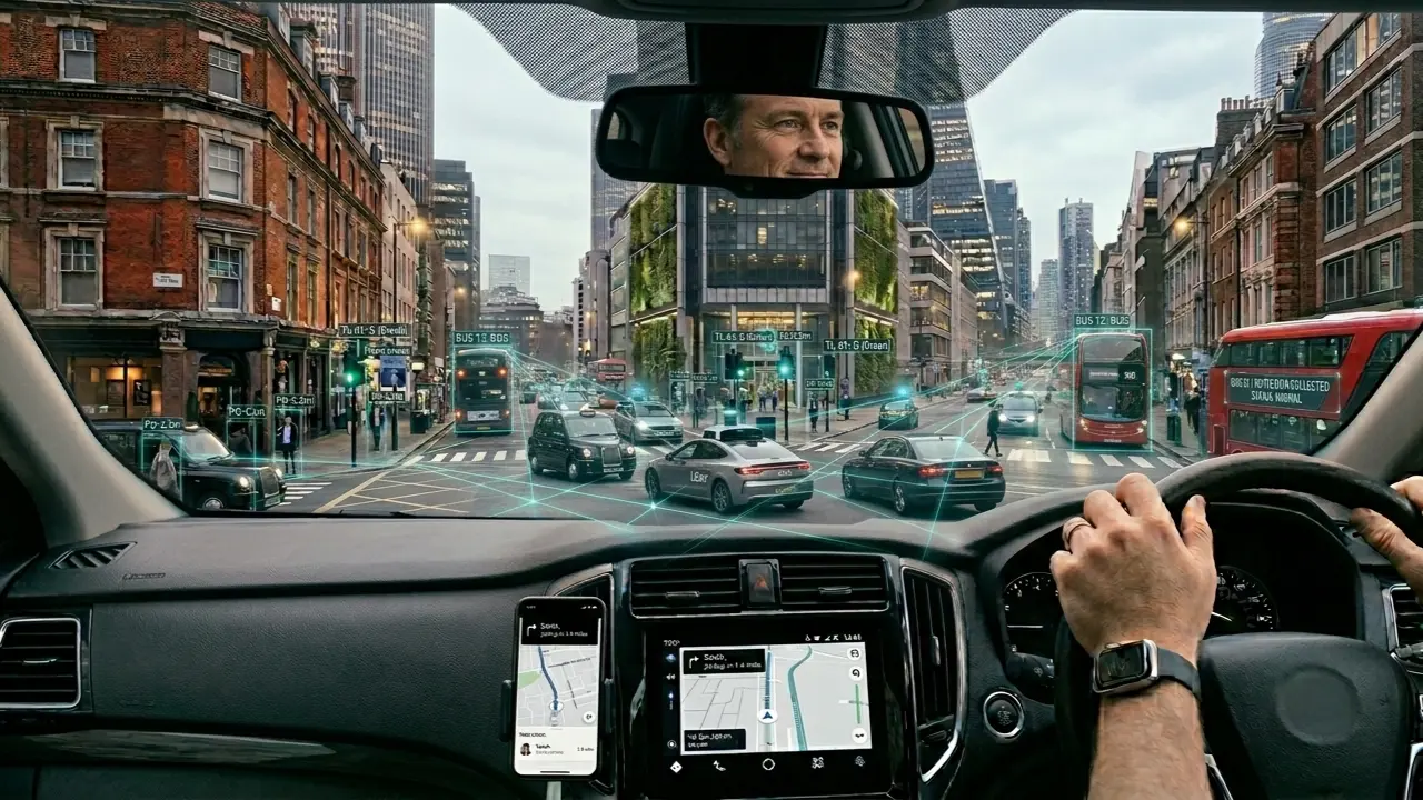 Uber self-driving sensor system collecting real-world road and traffic data